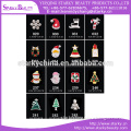 2016 New Style Beauty 3D Christmas Nail Sticker Decoration
